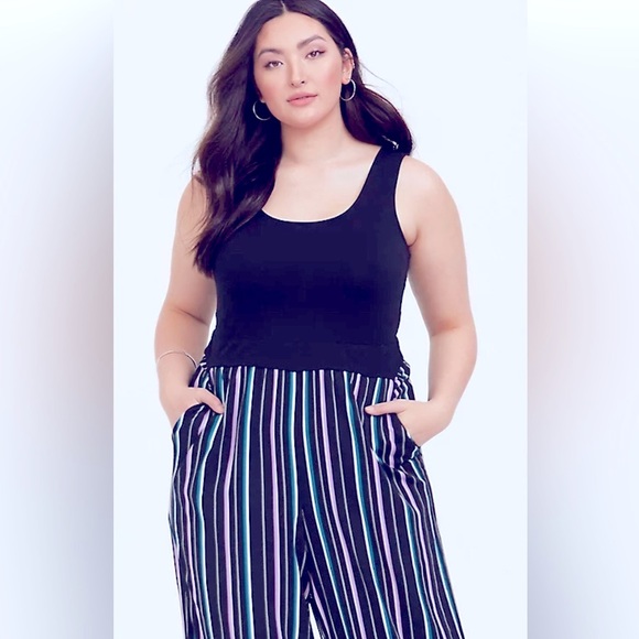 🖤NWT Torrid Challis Jumpsuit - Picture 2 of 10